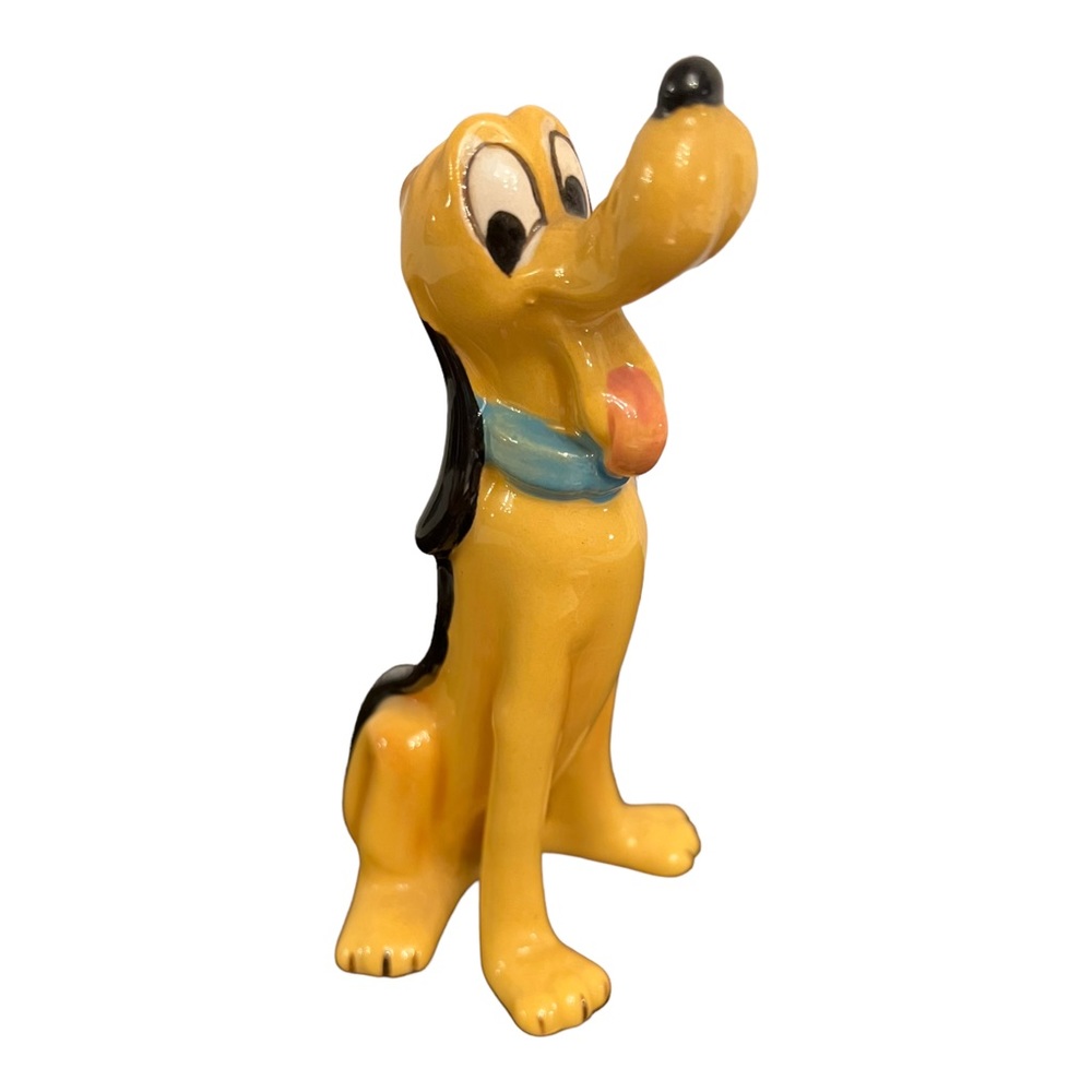 Vintage Walt Disney Pluto Ceramic Figurine made in Japan
